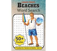 Large Print Beaches Word Search: A Fun Activity Book for Adults & Seniors 55+ | 6 x 9 inches - 112 Pages | Featuring 55 Relaxing Puzzles on Swimwear ... Life | Boost Memory & Keeps Your Mind Sharp