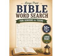 Large Print Bible Word Search Puzzle Book For Seniors and Teens: Word Searches with Easy-to-Read Large Print about Faith, Prayer, Inspiration | 8.5 x ... | Gift for Seniors, Teens & Christians