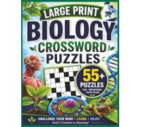 Large Print Biology Crossword Puzzles 55+ Puzzles