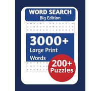 Large Print Brain Games Word Search Puzzle Book: with large font print | 8.5x11 inches, 430 pages | 200+ Puzzles | Gift for Adults, Teens & Seniors | Brain Exercising