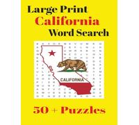 Large Print California Word Search