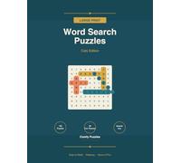 Large Print Cats Word Search Puzzles: 100 Relaxing Themed Puzzles for Adults & Seniors