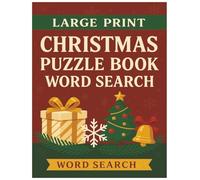 Large Print Christmas Word Search Puzzle Book for Adults: Fun and Relaxing Holiday-Themed Word Search Puzzles to Keep Your Mind Active - Perfect Christmas Gift for Seniors and Adults