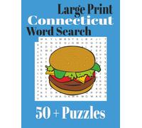 Large Print Connecticut Word Search