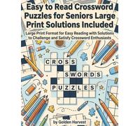 Large Print Crossword Puzzle Book for Adults & Seniors: Challenging Newspaper-Style Crosswords with Answers.: Large Print Crossword Puzzle Book for ... Newspaper-Style Crosswords with Answers.