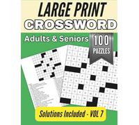 Large Print Easy-Medium Crossword Puzzles for Adults & Seniors: Volume 7