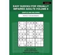 Large Print Easy Sudoku for Seniors: 250 Simple Brain Training Puzzles for Beginners | Big, Easy-to-Read Grids with Solut