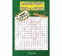 Large Print Find-A-Word: Jumbo Puzzle