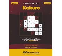 Large Print Kakuro: Volume 5
