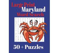 Large Print Maryland Word Search