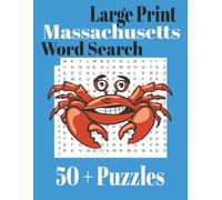 Large Print Massachusetts Word Search