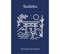 Large Print Medium Sudoku Puzzle Book: 220 Sudoku Puzzles for Adults with Solutions | Minimalist | Easy to Read | Medium Book 1