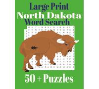 Large Print North Dakota Word Search