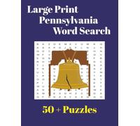 Large Print Pennsylvania Word Search