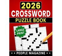 Large Print People Magazine Crossword Puzzle Book: Relaxed, engaging crossword activity suitable for everyday enjoyment