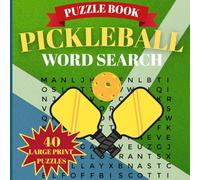 Large Print Pickleball Word Search