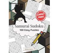 Large Print Samurai Sudoku: 100 Easy Puzzles