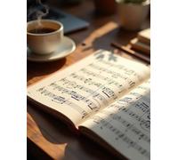 Large-Print Sheet Music Book for Easy Reading While Playing