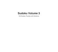 Large Print Sudoku: 100 Puzzles with Solutions