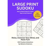 Large Print Sudoku: 200 Easy to Hard Puzzles on Premium Cream Paper: Extra Large Print, Volume 5