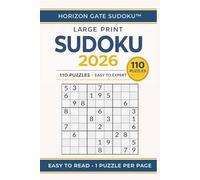 Large Print Sudoku 2026: Easy to Expert | Brain Training Puzzle Book for Adults