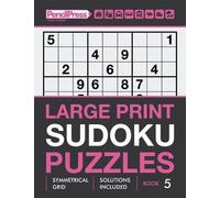 Large Print Sudoku Adults Ac Large Print Sudoku Puzzles (Hard puzzle (Tascabile)