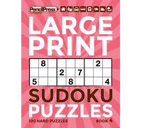 Large Print Sudoku Adults Activity Book Large Print Sudoku Puzzles Book (Book)