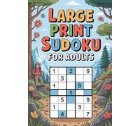 Large Print Sudoku for Adults: 200 Medium Difficulty Puzzles to Relax and Train Your Brain