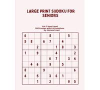 Large Print Sudoku for Seniors: Vol. 3 Hard Level