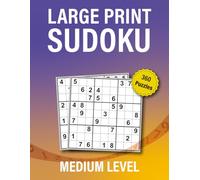 Large Print Sudoku Medium: Engage Your Mind with Clear, Challenging Puzzles