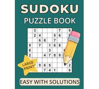 Large Print Sudoku Puzzles for Adults & Seniors: Easy Puzzles for Relaxation, Memory, and Attention