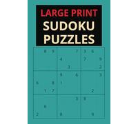 Large Print Sudoku Puzzles: Take Along