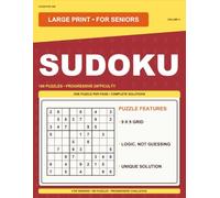 Large Print Sudoku Volume V: For Seniors: 100 Puzzles - Progressive Challenge