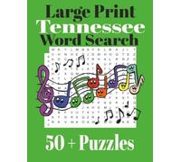 Large Print Tennessee Word Search