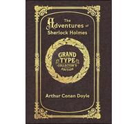 Large Print - The Adventures of Sherlock Holmes - Grand Type Collector's Edition - Illustrated - Matte Hardcover with Dust Jacket