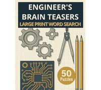 Large Print Word Search: 50 Fun & Engaging Engineering Themed Word Search Puzzles | Extra Large Print (24pt) for Easy Reading | 8.5 x 11 inch | Perfect gift for All Ages