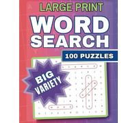 Large Print Word Search Book for Adults: Big Variety of Themed Puzzles | 100 Word Finds: Brain Teasers with 2000 Words