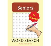 Large print word search book for seniors: Word Search Puzzles with easy to read print about old tv-shows, boardgames, music and more! 8.5x11 inch 110 ... gift for vacations, holidays and free time!