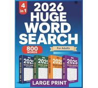 Large Print Word Search Books for Adults: A Mind-Calming Collection of Word Challenges for Adults & Seniors