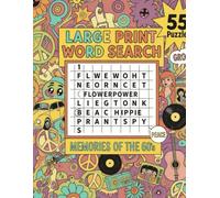 Large Print Word Search Memories of the 60s