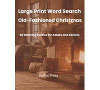 Large Print Word Search: Old-Fashioned Christmas