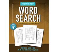 Large Print Word Search Puzzle Book for Adults Featuring 100 Fun and Relaxing Puzzles for Travel and Downtime: Series 1, Volume 10 | A Screen-Free ... Trips, Flights, Vacations, and Calm Evenings