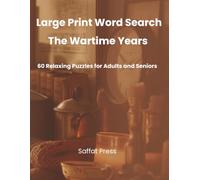 Large Print Word Search: The Wartime Years