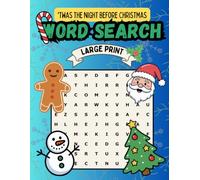 Large Print Word Search: 'Twas the Night Before Christmas