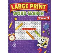 Large Print Word Search Vol. 3: New Large Print Word Search Puzzles for Relaxation and Focus