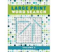 Large Print Word Search Volume 2 (Tascabile) Large Print Puzzle Books
