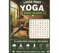 Large Print Yoga Word Search