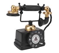 Large Retro Decorative Phone Model Resin Vintage Rotary Telephone Decor Statue Decoration for Cafe Bar Window Decor Decorative Telephone Model Telephone (-14)
