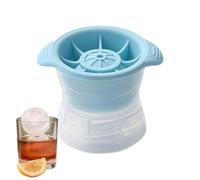 Large Round Ice Ball Mold Easy Release Whiskey Cocktail Ice Sphere Maker