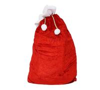 Large Santa Sack - Santa Bags for, Christmas Sacks, Large Christmas Santa Bags with Drawstring Santa for Playing Santa Present Toy